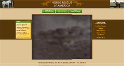 Desktop Screenshot of horserescueofamerica.org